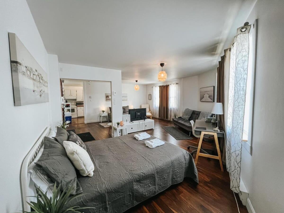 Apartamento Loft Le Petit Bonheur Limoilou! Ciudad de Quebec Exterior foto